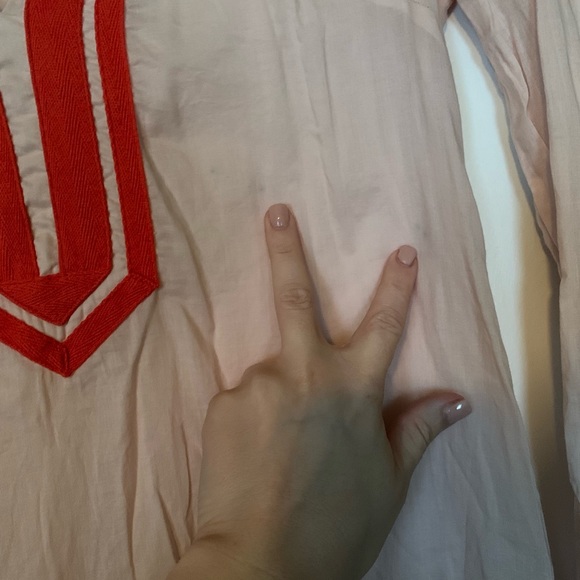 Tory Burch Peach Tunic - Picture 3 of 4